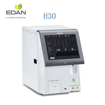 Полностью автоматизированный 3-компонентный гематологический анализатор Edan H30 / Анализатор крови с низким расходом реагентов