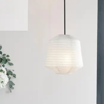 Бумажный абажур Богемный абажур настольной лампы Северный абажур Подвесной световой абажур для домашнего офиса Гостиная Кухонный остров
