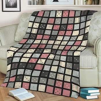 Геометрический многоугольник Кот 3D-печатный бархат плюшевый плед флисовое одеяло покрывало шерпа одеяло домашний декор
