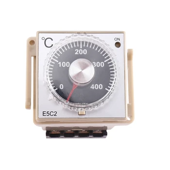 1 шт. E5C2 Регулятор температуры направляющей шины 220 В Переключатель управления указателем с цифровым дисплеем (B)