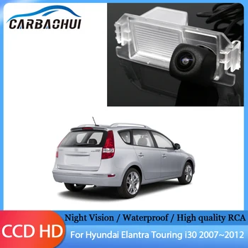 HD Рыбий глаз Автомобильная камера заднего вида Ночное видение Водонепроницаемый для Hyundai Elantra Touring i30 2007 2008 2009 2010 2011 2012