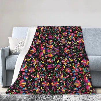 Мексика Otomi Одеяло Фланелевое одеяло Фланелевое одеяло Одеяло для кондиционера