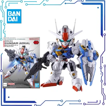 BANDAI Аниме SDEX BB 1/200 XVX-016 GUNDAM AERIAL Новый мобильный отчет Gundam Сборка Пластиковый модельный набор Активные игрушки Фигурки Подарок
