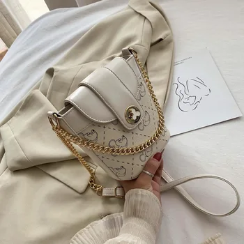 Disney женская сумка новая милая сумка Микки Маус на плече Сумка Мода Досуг высококачественная цепочка мультяшная сумка