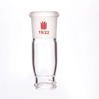 SYNTHWARE Резьбовое соединение маленькой бутылки, используемой для ротационного отпаривания, внутренняя резьба 19/22 24/40 29/42, нижняя наружная резьба 20-400, A98