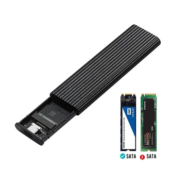 M.2 NGFF to USB3.0 Мобильный жесткий диск Корпус SATA SSD Type-C 5 Гбит/с Адаптер корпуса