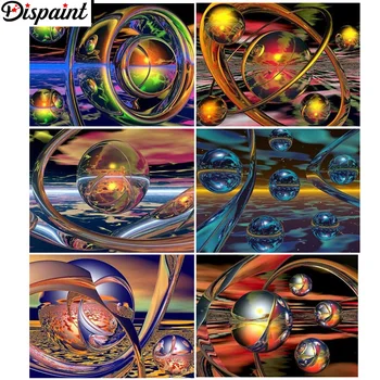 Dispaint Full Square/Round Drill 5D DIY Алмазная живопись 