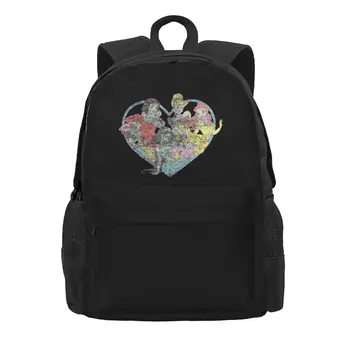 Disney Princess Женский рюкзак Mochila Fashion Студенческая школьная сумка День святого Валентина Сердце Компьютерный рюкзак Рюкзак для мальчиков и девочек