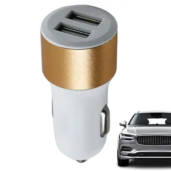  Супер быстрое автомобильное зарядное устройство 12-24 В Быстрая зарядка Два порта USB Зарядное устройство USB C Автомобильное зарядное устройство USB Автомобильное зарядное устройство