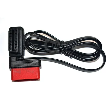  16-контактный автомобильный диагностический разъем кабель плоский автомобильный кабель вермишель мужская и женская локти удлинительный кабель