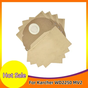 Подходит для Karcher 6.904-322 Аксессуар для пылесоса WD2250 MV2 Бумажный мешок для пыли