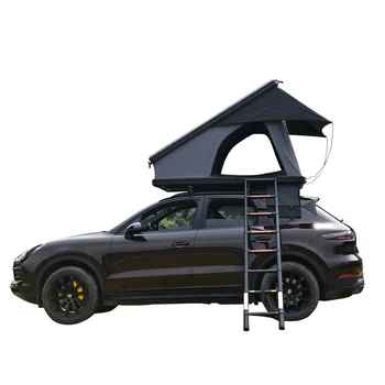 OEM 4X4 Алюминиевый треугольный внедорожник Крыша Палатка Пикап Жесткая оболочка Крыша-палатка для кемпинга с передним окном