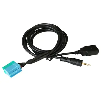 AUX USB Кабель адаптера 3,5 мм Универсальный конвертор Разъем Аудио Кабель для Alfa
