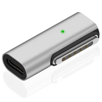  Новый 140 Вт 90 градусов USB C - магнитный 3 зарядный адаптер, совместимый с Pro 2023 (M2, 14/16 дюйма), для воздуха