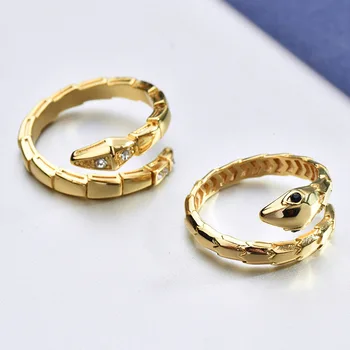 змея в форме манжеты кольца набор шарм универсальный змея кольцо регулируемые кольца для женщин бесплатная доставка