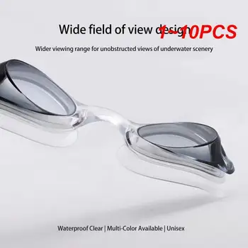 1 ~ 10 шт. Профессиональные детские очки для плавания с защитой от запотевания Очки УФ цветные линзы Дайвинг Плавательные очки магазин XR-Hot
