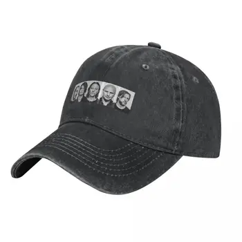 NEW Rock Band Radiohead Бейсболка для мужчин хлопковые шляпы Регулируемая шляпа Модная повседневная кепка Шляпа водителя грузовика
