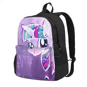 Twilight Sparkle Школьная сумка для хранения Рюкзак студента Mlp My Little Twilight Sparkle