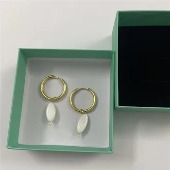 Модные корейские металлические элегантные серьги-кольца для женщин 2022 года Новые винтажные геометрические серьги Ювелирные изделия Brincos Подарок