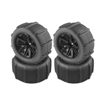 4 шт. 80 мм колесо для снеговых песчаных шин для SCY 16101 16102 Pro Wltoys 144001 144010 12428 124019 HBX 16889 SG1601 MJX H16 16207