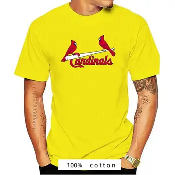 Новая черная футболка St Louis Cardinal Sports с логотипом унисекс для фанатов бейсбола S-3Xl Настроить футболку