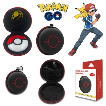 Pokemon Cartoon Eva Сумка для переноски Pokemon GO Plus + Game Anti-scratch Shockproof Zipper Storage Bag Портативные игровые аксессуары