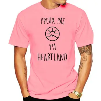 Мужская футболка J peux pas Y a Heartland Женская футболка