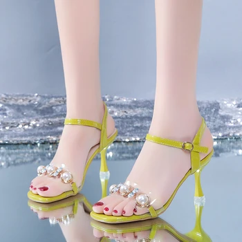 Женская обувь в продаже 2023 Базовые женские высокие каблуки Мода Высокие каблуки Пряжка Ремешок Обувь Женские каблуки Женщины Zapatos Mujer