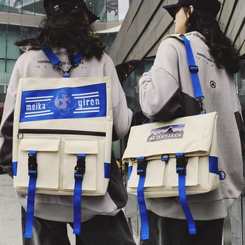 2023 Многоцелевой рюкзак Женская школьная сумка Женская сумка-мессенджер большой вместимости Корейский рюкзак Chaoku Мужская сумка через плечо
