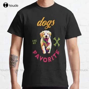 Мой лучший Freind Dog Lovers Психология Классическая футболка Custom Aldult Teen Унисекс Футболки с цифровой печатью Пользовательский подарок Xs-5Xl