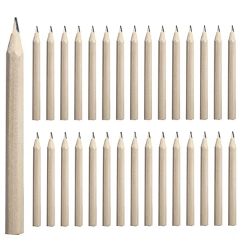 300 шт. 3,5-дюймовый деревянный карандаш, карандаш для начинающих, карандаш для рисования студентов, канцелярские принадлежности, шестиугольный А