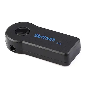  1 шт. Мини Bluetooth 3,5 мм Разъем AUX Audio MP3 Музыка Bluetooth-приемник Автомобильный комплект Беспроводной громкой связи Адаптер для наушников