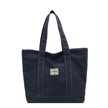 Женские холщовые сумки для отдыха Женские легкие сумки большой емкости Дизайнерские высококачественные женские сумки для покупок для отдыха