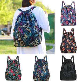 Модный легкий женский дорожный рюкзак Высококачественный прочный тканевый школьный рюкзак Повседневный портативный женский рюкзак для покупок