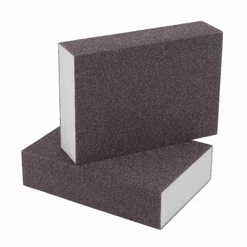 8Pack Шлифовальные губки Крупнозернистые шлифовальные блоки с зернистостью 60-220 Наждачная бумага из пена для металла Полировка для дерева по металлу