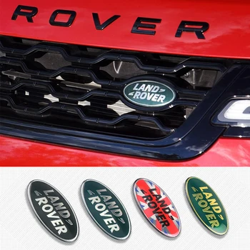 Логотип переднего капота автомобиля Логотип кузова Передняя решетка радиатора Эмблема Наклейка на эмблему для Land Rover Range Discovery Guardian 4 Freelander 2 Evoque декор