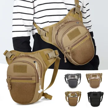  Новая мужская наружная поясная сумка Многоцелевая водонепроницаемая камуфляжная слинговая сумка для бега, фитнеса, пеших прогулок, скалолазания, поясная сумка