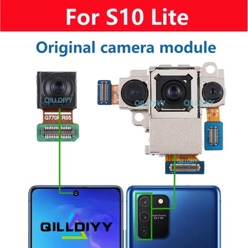 Оригинальная задняя широкая фронтальная камера для Samsung Galaxy S10 Lite G770 G770F G770U S10lite Модуль задней основной камеры Гибкий кабель