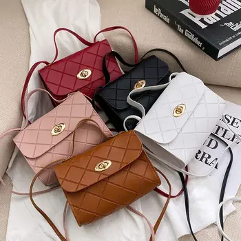 Модная маленькая сумка-мессенджер для женщин 2022 Новый тренд Женская сумка через плечо Повседневные женские сумки через плечо Горячая распродажа Мини-сумки