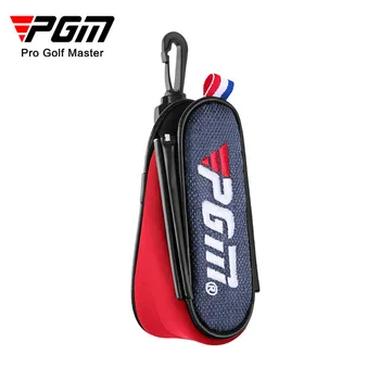 PGM Сумка для гольфа Мужская и женская легкая маленькая поясная сумка Магнитная сумка Мини-вешалка для мяча Может вместить два мяча