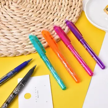  0,7 мм Многоцветная стираемая гелевая ручка для граффити Нажмите Исчезающий цвет Канцелярские принадлежности Инструмент для рисования Творческие инструменты для рисования
