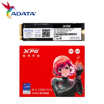 ADATA Внутренний твердотельный накопитель S70 SE M.2 2280 GAMMIX 7000 МБ/с XPG 1 ТБ 2 ТБ Жесткий диск PCle Gen4 x4 SSD для ноутбука