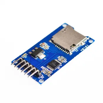 Микро SD карта мини TF модуль считывателя карт SPI интерфейсы SPI с чипом преобразователя уровня для