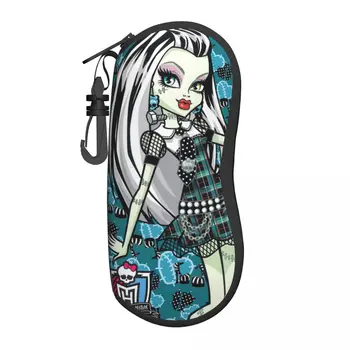  Monster High Glasses Case Anti-Fall Аксессуары Draculaura Ящик для хранения очков Коробка для солнцезащитных очков с антидавлением
