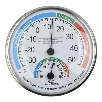 Термометр Гигрометр Термоаналоговая влажность Внутренний климат-контроль Измеритель температуры в саду -30-50 °C