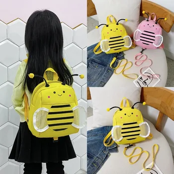 Детский рюкзак Детский сад Школьная сумка для девочек Антипотерянная маленькая пчела Школьная сумка Рюкзаки для школьников Книжная сумка для девочек