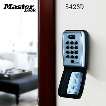 2/1 шт. Master Lock Key Lock Коробка Водонепроницаемый настенный замок 12-позиционный комбинированный сбрасываемый Сейф безопасности большой емкости