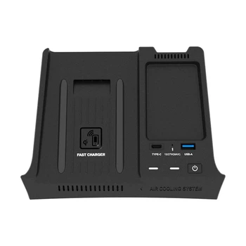  Car Center Console Беспроводное зарядное устройство Телефон Быстрая зарядка Плата Аксессуары Для Subaru Forester 2019-2022