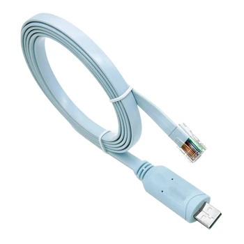 USB RJ45 Консольный кабель 6 футов FTDI Windows 8, 7, Vista, MAC, Linux RS232