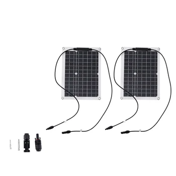 Солнечная панель Банк солнечных батарей без солнечного контроллера для телефона Авто RV Лодка Зарядное устройство Наружный аккумулятор